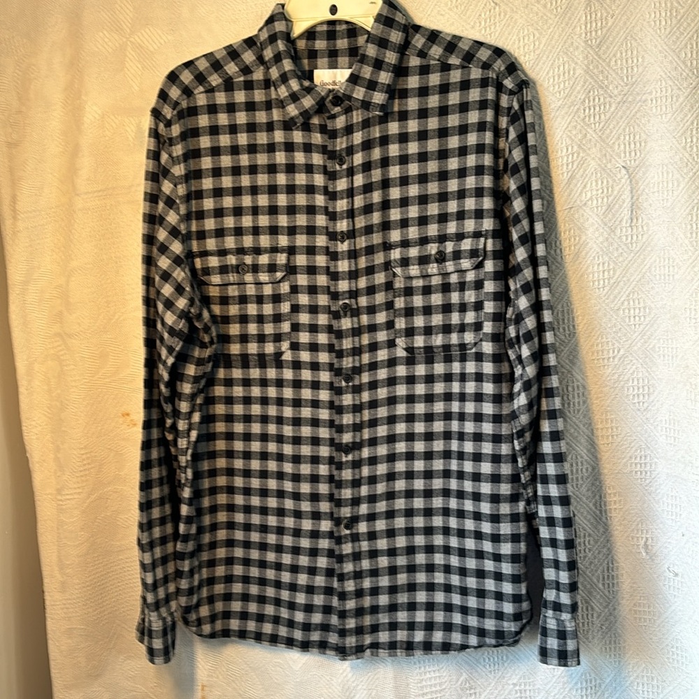 Goodfellow & co plaid flannel shirt